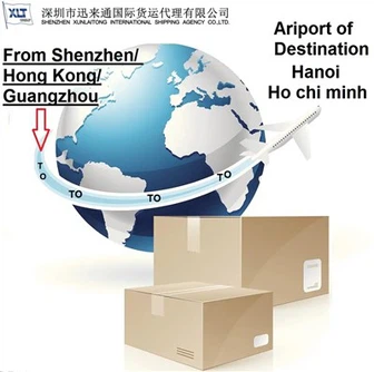Rask luftfrakt fra Kina til Vietnam speditør